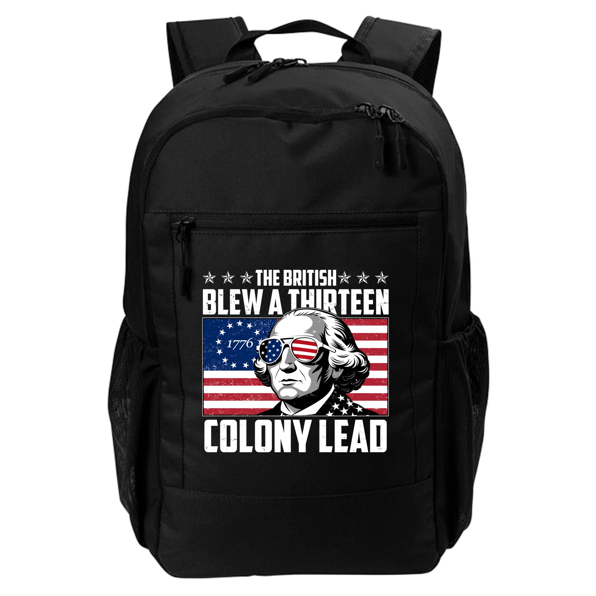 The British Blew A Thirteen Colony Lead George Washington Backpack