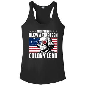 The British Blew A Thirteen Colony Lead George Washington Ladies PosiCharge Competitor Racerback Tank