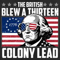 The British Blew A Thirteen Colony Lead George Washington Trucker Hat