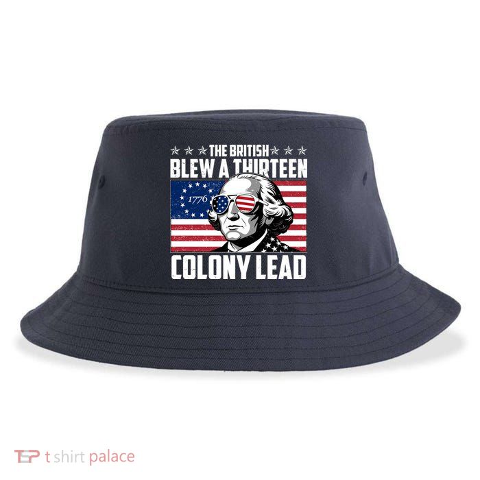 The British Blew A Thirteen Colony Lead George Washington Sustainable Bucket Hat