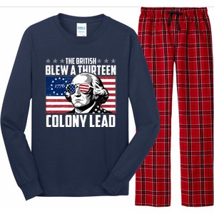 The British Blew A Thirteen Colony Lead George Washington Long Sleeve Pajama Set