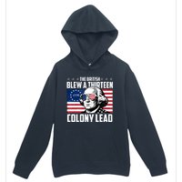 The British Blew A Thirteen Colony Lead George Washington Urban Pullover Hoodie