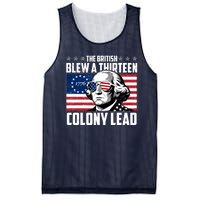 The British Blew A Thirteen Colony Lead George Washington Mesh Reversible Basketball Jersey Tank