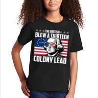The British Blew A Thirteen Colony Lead George Washington Kids T-Shirt