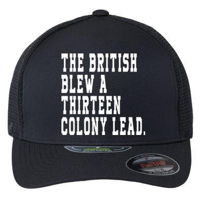 The British Blew A Thirteen Colony Lead Flexfit Unipanel Trucker Cap