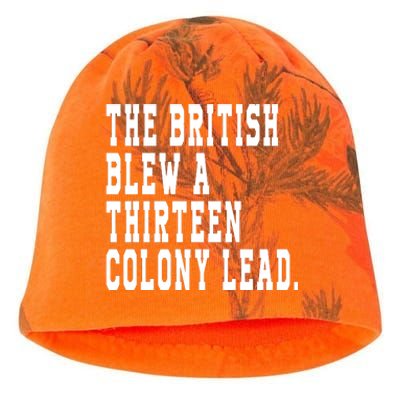 The British Blew A Thirteen Colony Lead Kati - Camo Knit Beanie