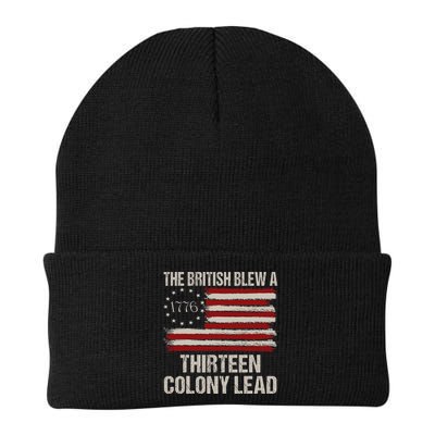 The British Blew A 13 Colony Lead Funny 4th Of July Vintage Beanie