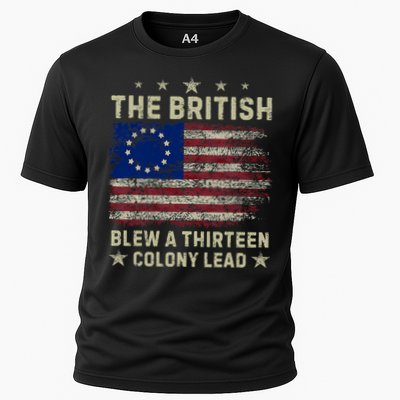 The British Blew A 13 Colony Lead Funny 4th Of July Funny Performance Shirt
