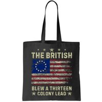 The British Blew A 13 Colony Lead Funny 4th Of July Funny Bag