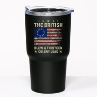 The British Blew A 13 Colony Lead Funny 4th Of July Funny Tumbler