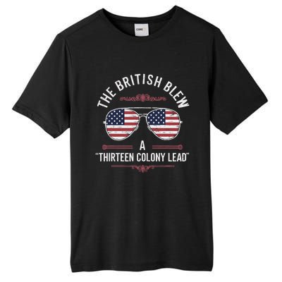 The British Blew A Thirteen Colony Lead Usa American Flag Tall Fusion ChromaSoft Performance T-Shirt