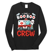 The Boo Boo Crew Ambulance Driver Paramedics Ems Halloween Long Sleeve Shirt