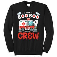 The Boo Boo Crew Ambulance Driver Paramedics Ems Halloween Sweatshirt