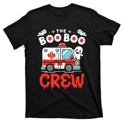 The Boo Boo Crew Ambulance Driver Paramedics Ems Halloween T-Shirt