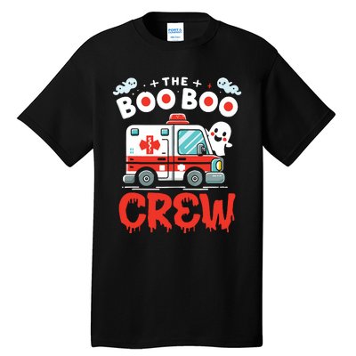 The Boo Boo Crew Ambulance Driver Paramedics Ems Halloween Tall T-Shirt