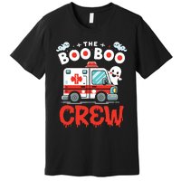 The Boo Boo Crew Ambulance Driver Paramedics Ems Halloween Premium T-Shirt