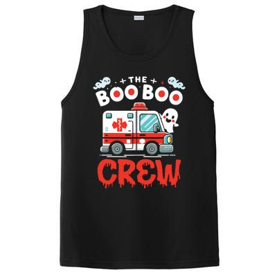 The Boo Boo Crew Ambulance Driver Paramedics Ems Halloween PosiCharge Competitor Tank