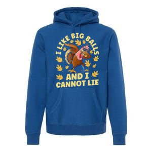 Thanksgiving Bowl Bowler Strike Pin Sport Turkey Bowling Gift Premium Hoodie