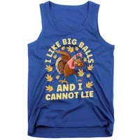 Thanksgiving Bowl Bowler Strike Pin Sport Turkey Bowling Gift Tank Top