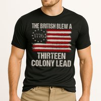 The British Blew A 13 Colony Lead Funny 4th Of July Funny Performance Shirt