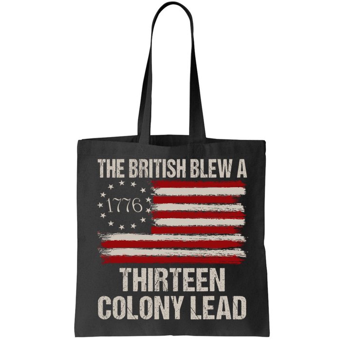 The British Blew A 13 Colony Lead Funny 4th Of July Funny Bag