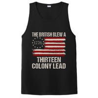 The British Blew A 13 Colony Lead Funny 4th Of July Funny PosiCharge Competitor Tank