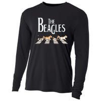 The Beagles, Beagle Dog Funny For Beagle Lovers Cooling Performance Long Sleeve Crew