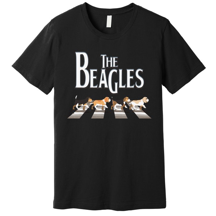 The Beagles, Beagle Dog Funny For Beagle Lovers Premium T-Shirt