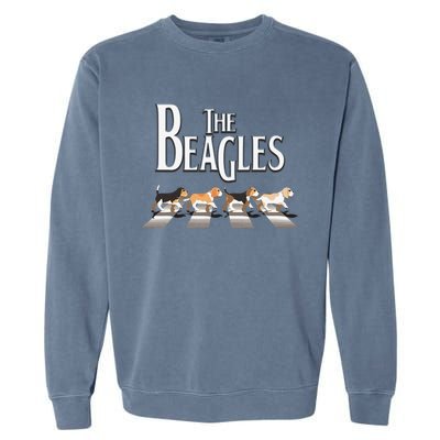 The Beagles, Beagle Dog Funny For Beagle Lovers Garment-Dyed Sweatshirt