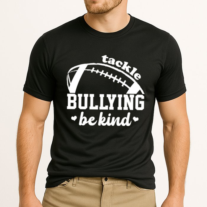 Tackle Bullying Be Kind Football Awareness Cooling Performance Crew T-Shirt