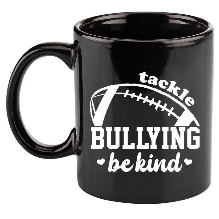 Tackle Bullying Be Kind Football Awareness 11oz C Handle Ceramic Mug