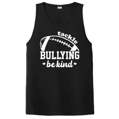 Tackle Bullying Be Kind Football Awareness PosiCharge Competitor Tank