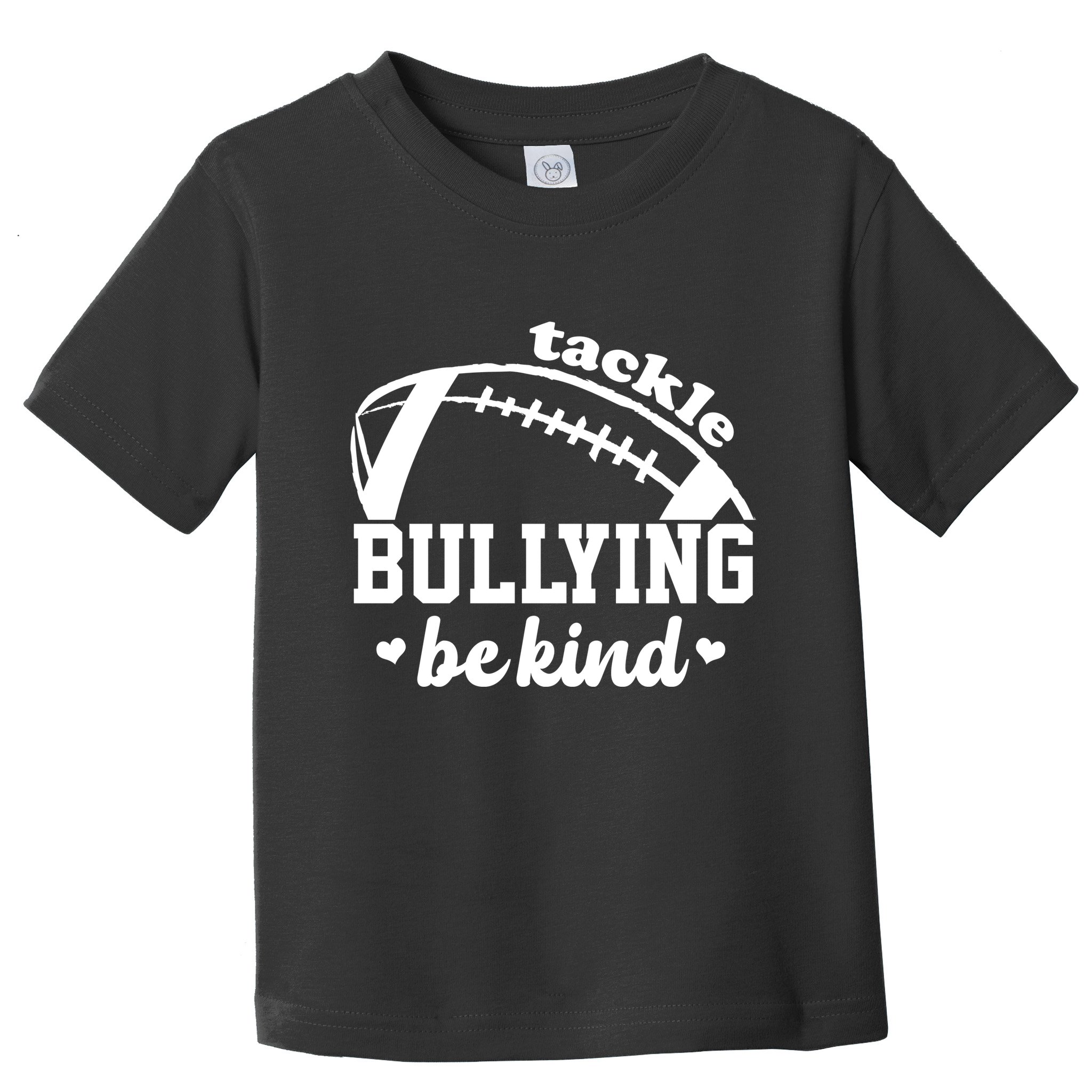 Tackle Bullying Be Kind Football Awareness Toddler T-Shirt