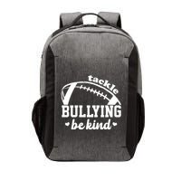 Tackle Bullying Be Kind Football Awareness Vector Backpack