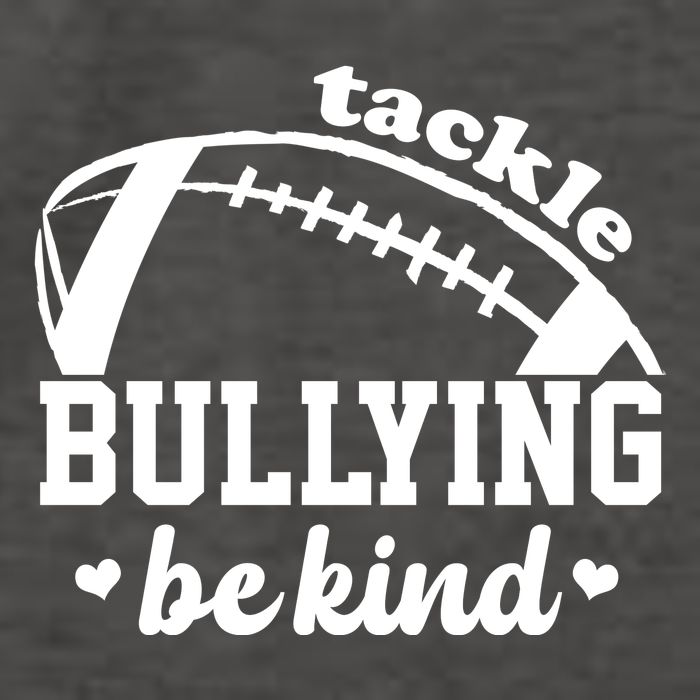 Tackle Bullying Be Kind Football Awareness Vector Backpack