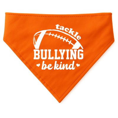 Tackle Bullying Be Kind Football Awareness USA-Made Doggie Bandana