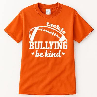 Tackle Bullying Be Kind Football Awareness Tall T-Shirt