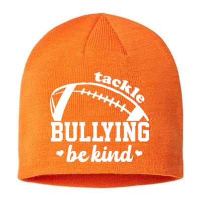 Tackle Bullying Be Kind Football Awareness Sustainable Beanie