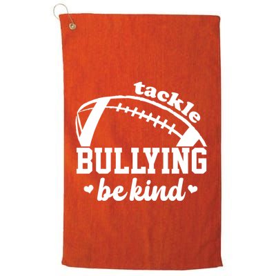 Tackle Bullying Be Kind Football Awareness Golf Towel