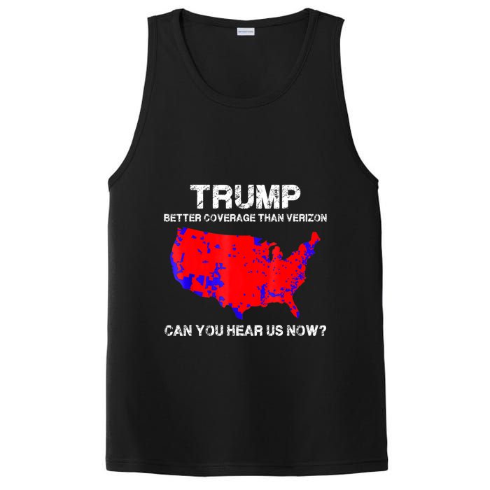 Trump Better Coverage Than Verizon Can You Hear Us Now PosiCharge Competitor Tank