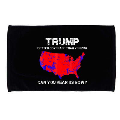 Trump Better Coverage Than Verizon Can You Hear Us Now Microfiber Hand Towel