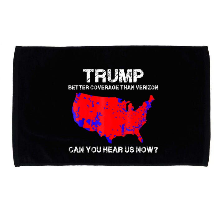 Trump Better Coverage Than Verizon Can You Hear Us Now Microfiber Hand Towel