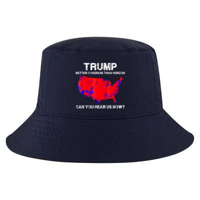 Trump Better Coverage Than Verizon Can You Hear Us Now Cool Comfort Performance Bucket Hat