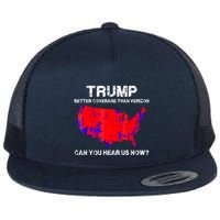 Trump Better Coverage Than Verizon Can You Hear Us Now Flatbill Hat