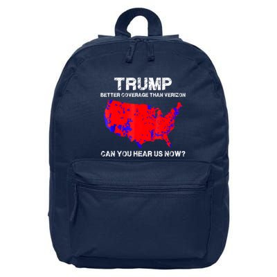 Trump Better Coverage Than Verizon Can You Hear Us Now 16 in Basic Backpack