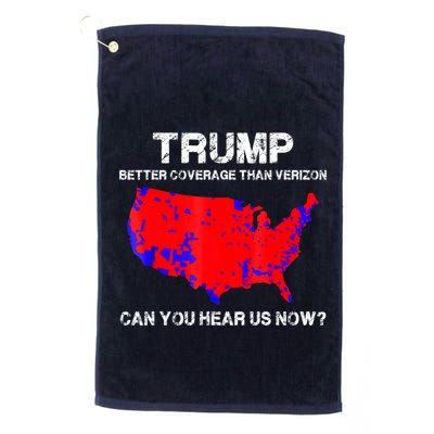 Trump Better Coverage Than Verizon Can You Hear Us Now Golf Towel