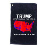 Trump Better Coverage Than Verizon Can You Hear Us Now Golf Towel