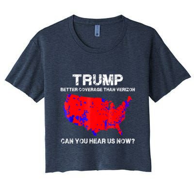 Trump Better Coverage Than Verizon Can You Hear Us Now Crop Top