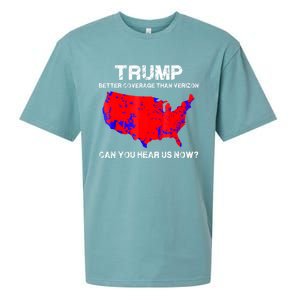 Trump Better Coverage Than Verizon Can You Hear Us Now Sueded Cloud Jersey T-Shirt