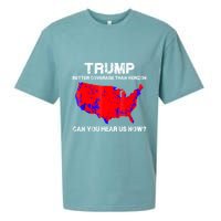Trump Better Coverage Than Verizon Can You Hear Us Now Sueded Cloud Jersey T-Shirt